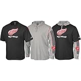 Reebok Detroit Red Wings 3 in 1 Hoodie and T-Shirt Combo