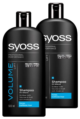 Syoss Shampoo Volume Lift 2er Pack (2 x 500 ml) 