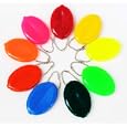 Oval Squeeze Coin Purse - 5 New Change Purses in Popular Colors'
