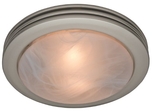 Hunter Fan Saturn 90053 Decorative Brushed Nickel Rings with Frosted Glass