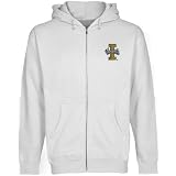 NCAA Idaho Vandals White Logo Applique Midweight Full Zip Hoody