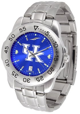 Kentucky Sport Anonized Men's Steel Band Watch