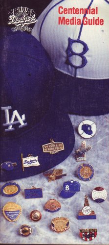 100 Anniversary Dodgers 1890-1990 Centennial Media Guide