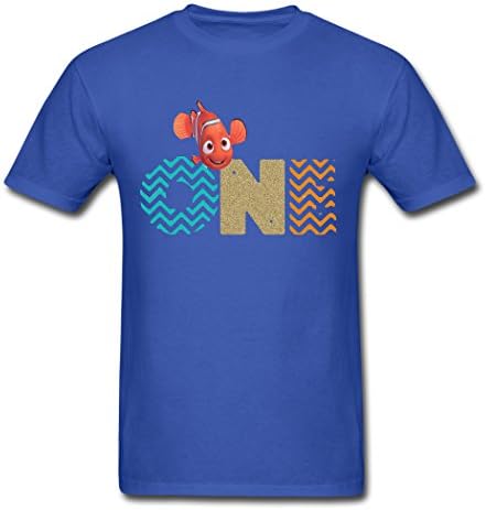 Uncle Tommy Amazing Finding One Nemo Bruce Marlin Males Royal blue Shirt X-Large