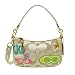 Coach Signature Convertible Graffiti Applique Demi Hobo Bag 17589 Light Khaki/Multi