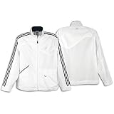 adidas David Beckham Woven Soccer Jacket (White)