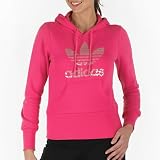 adidas Originals Womens Trefoil Hoody Bloom/White