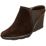 Anne Klein New York Women's Cone Wedge Mule,Brown,6 M