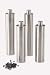 Zack 20749 TAVOLA salt mill 1.50 h. 6.30 inch Stainless Steel