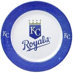 Kansas City Royals 4 Piece Dinner Plate Set - Baseball Sports Merchandise