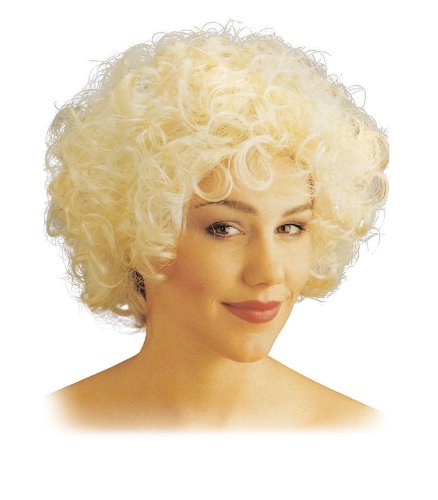 Imagen 1 de 80's Madonna Style Short Curly Blonde Wig (peluca)