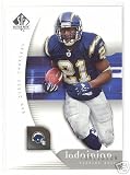 2005 Upper Deck SP Authentic Football LaDainian Tomlinson Football Card In Display Case !!