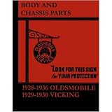 1928 1933 1934 1935 1936 OLDSMOBILE Parts Book List by Oldsmobile