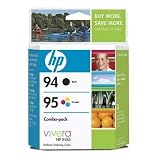 HP C9354BN 94/95 Black/Tricolor Ink Carttridge Combo Pack (2 Pack)