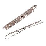 Eigenschaften KnorrPrandell  / Gütermann / KnorrPrandell 2371630 - Haarklammer m.sieb 4cm silber, 2 Stück/Beutel