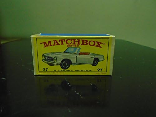 Vintage Matchbox Series #27 Mercedes-Benz 230SL Die Cast Metal