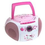 Buy Hello Kitty CD Boom Box with AM FM Stereo Radio - KT2028 by Hello Kitty