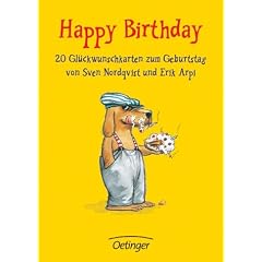 Happy Birthday, 20 Gl�ckwunschkarten zum Geburtstag