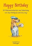 Happy Birthday, 20 Gl�ckwunschkarten zum Geburtstag