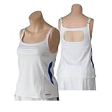 Women's Reebok KFS Team Tank - White/Royal Blue