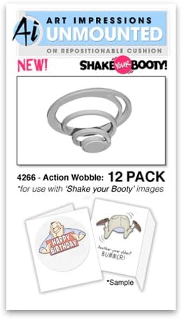 Action Wobble 12-pack From Art Impressions Create Movement in Your Cards