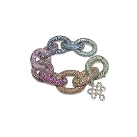 Amazon.com: Multi-colored Pave Sutra Bracelet in Bold Size: Jewelry from amazon.com