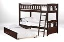 Night & Day Trundle in Chocolate Finish