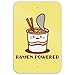 Ramen Powered Noodle Soup Chopsticks Home Business Office Sign - Metal - 6