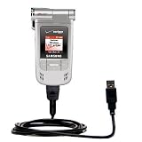 Classic Straight USB Cable for the Samsung SCH-A970 with Power Hot Sync and Charge capabilities - Gomadic Brand w/ TipExchange Technology
