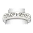 14K White Gold Diamond Band - 1.00 Ct.
