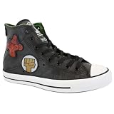 Converse Chuck Taylor Gorillaz Motorcycle Hi 132195C Unisex Limited Edition Laced Leather Trainers