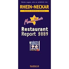 Marcellino's Restaurant Report Rhein-Neckar 2006/2007