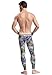 ZIHAN Men's Printing Slim Fit Leggings Tight Pants