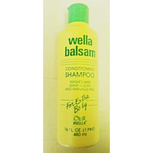 Wella Balsam Conditioning Shampoo For Extra Body 16 Oz