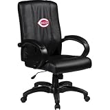 Home Office Chair with MLB Logo Panel Team: Cincinnati Reds