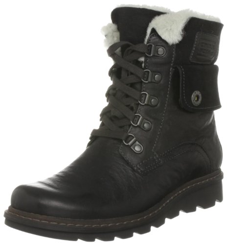 camel active Fjord 11 750.11.01, Damen Stiefel, Schwarz (black), EU 40 (UK 6.5)