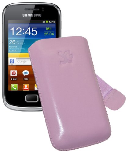 Suncase Original Tasche f&uuml;r Samsung Galaxy mini 2 S6500 rosa Preisvergleich