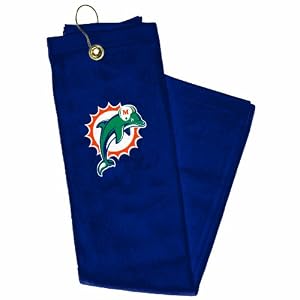 NFL Embroidered Tri-Fold Towel