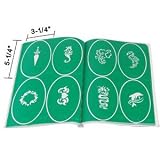 Update Production Airbrush Stencils 100 Temporary Tattoos Designs Design Book 2 Profession Popular Hot Stylish Style Design Pattern