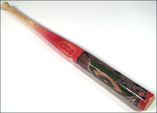 Buy ATLANTA BRAVES TURNER FIELD MINI BASEBALL BAT! by Coopersburg Sports