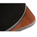 Oak ARR-2424MBQS-STD Table Top 24 x 24 Square Reversible Mahogany/Black Finish Dining Height Includes 22 x 22 Base Priced Each Sold in Pallets of 10