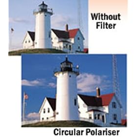 Click here to buy Tiffen 43mm Circular Polarizer Glass Filter by Cobra.