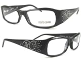 ROBERTO CAVALLI - ROBERTO CAVALLI 200S EYEGLASSES CRYSTALS RHINESTONES SNAKE 200 EYE GLASS ACETATE