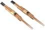 Joyce Chen Burnished Bamboo Chopstick Set with Holders