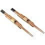 Joyce Chen Burnished Bamboo Chopstick Set with Holders