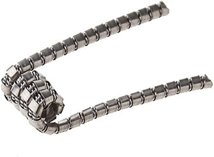 Juggernaut Dual Clapton (4pcs) Pre Built .3 Ohm Exotic Coils with Japanese Cotton