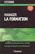 Manager la formation