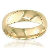 10K Gold 6MM Comfort Fit Wedding Band