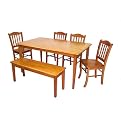 Oak Shaker 6-pc. Dining Set