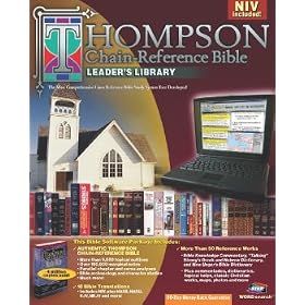 Thompson Chain-Reference Bible Leaders Library with NIV on CD-ROM by 